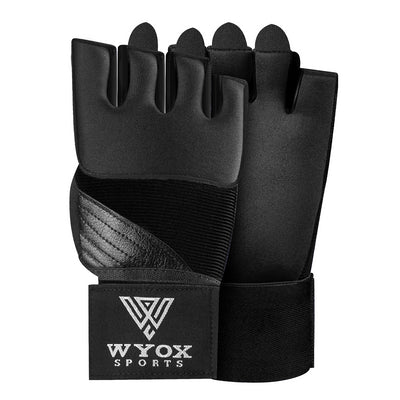 Neoprene Black + Two Hand Wraps Bundle