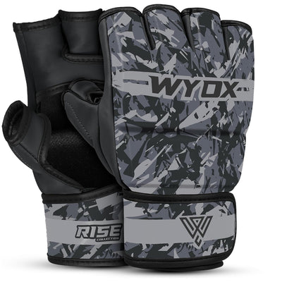 MMA Fighting Gloves - Grey Camo