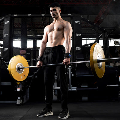 Blue Weight Lifting Metal Hooks