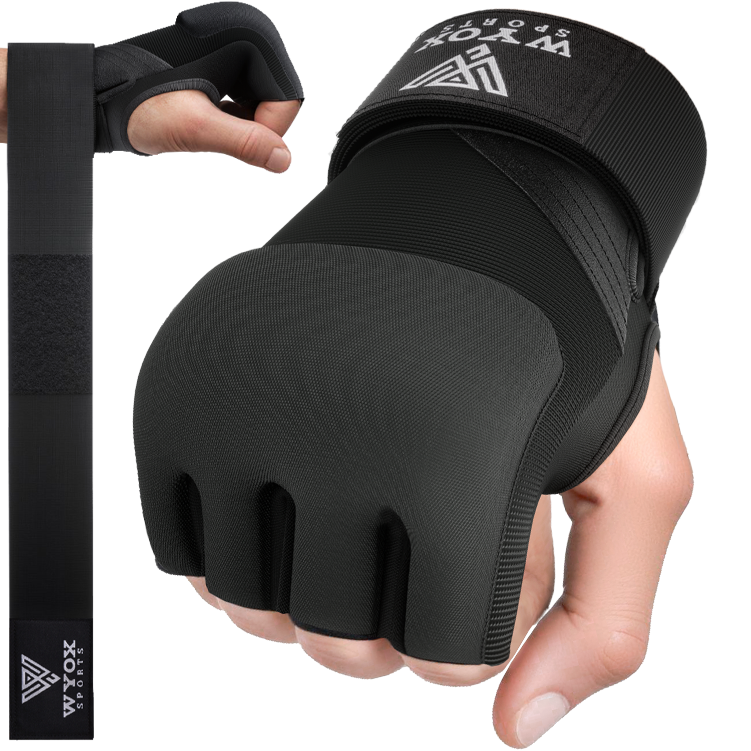Gel Boxing Wraps: Boxing Fast Wraps with Gel Fist Support