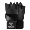 Training Boxing Gloves + Black Neoprene Wraps Bundle