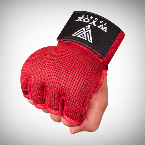 INNER GLOVES GEL HOSEIRY RED