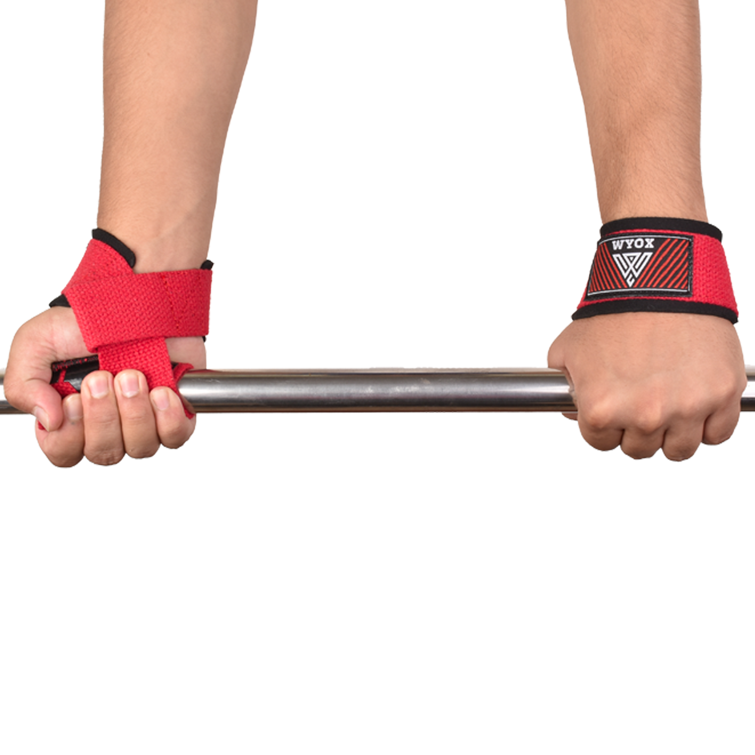 Red Weight Lifting Strap - WYOX SPORTS