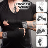 Black Boxing Hand Wraps infographic