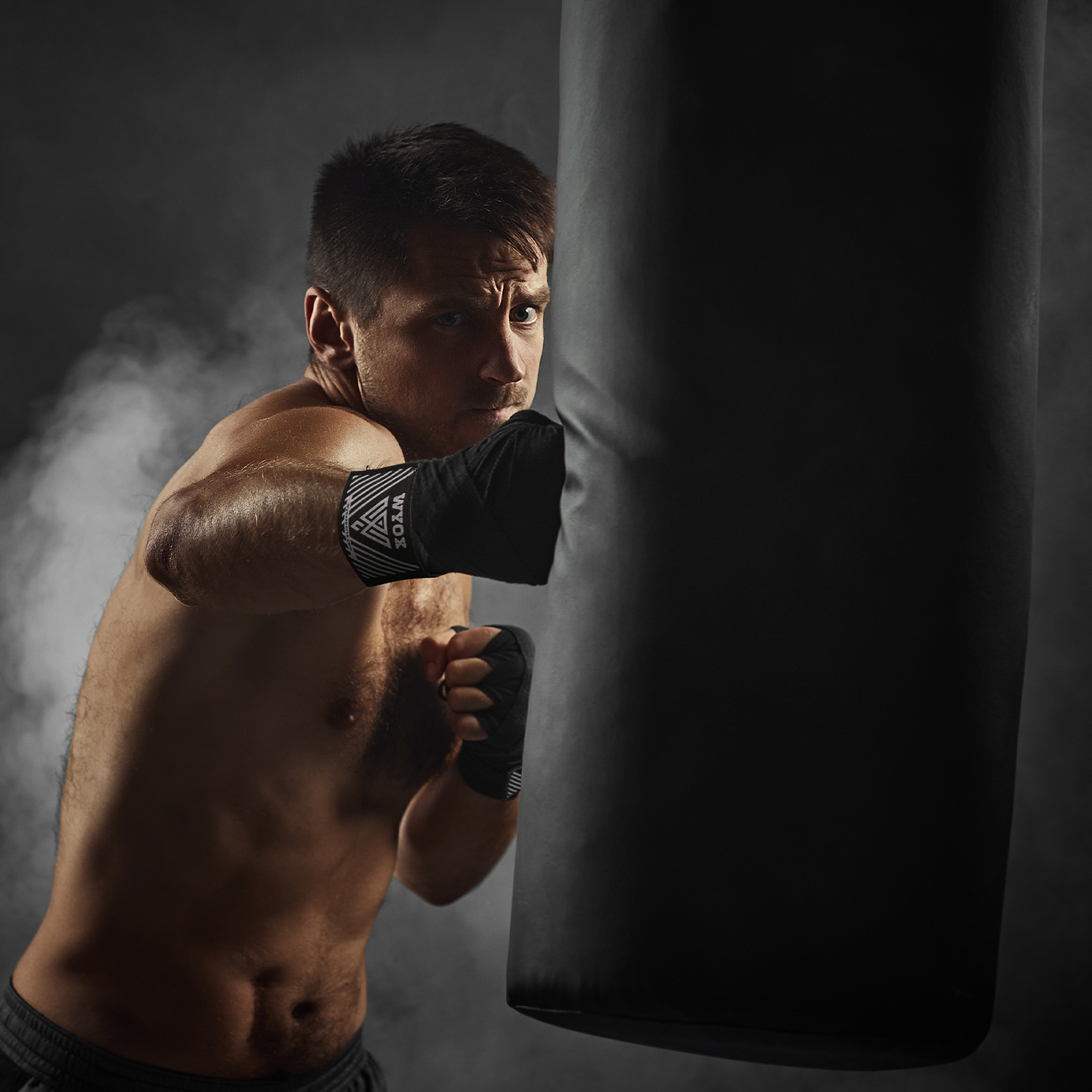 Black  Boxing Hand Wraps 