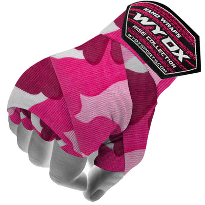 Boxing Hand Wraps - Pink Camo