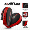 Boxing Focus Pads - (Red & Black)