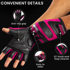 Pink Workout Gloves