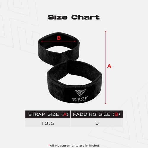 Figure-8-Straps size chart