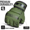 MMA Gloves Sparring  - Green