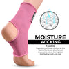 Pink Compression Ankle Sleeve