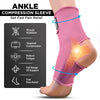 Pink Compression Ankle Sleeve