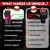 Pink gel boxing hand wraps 