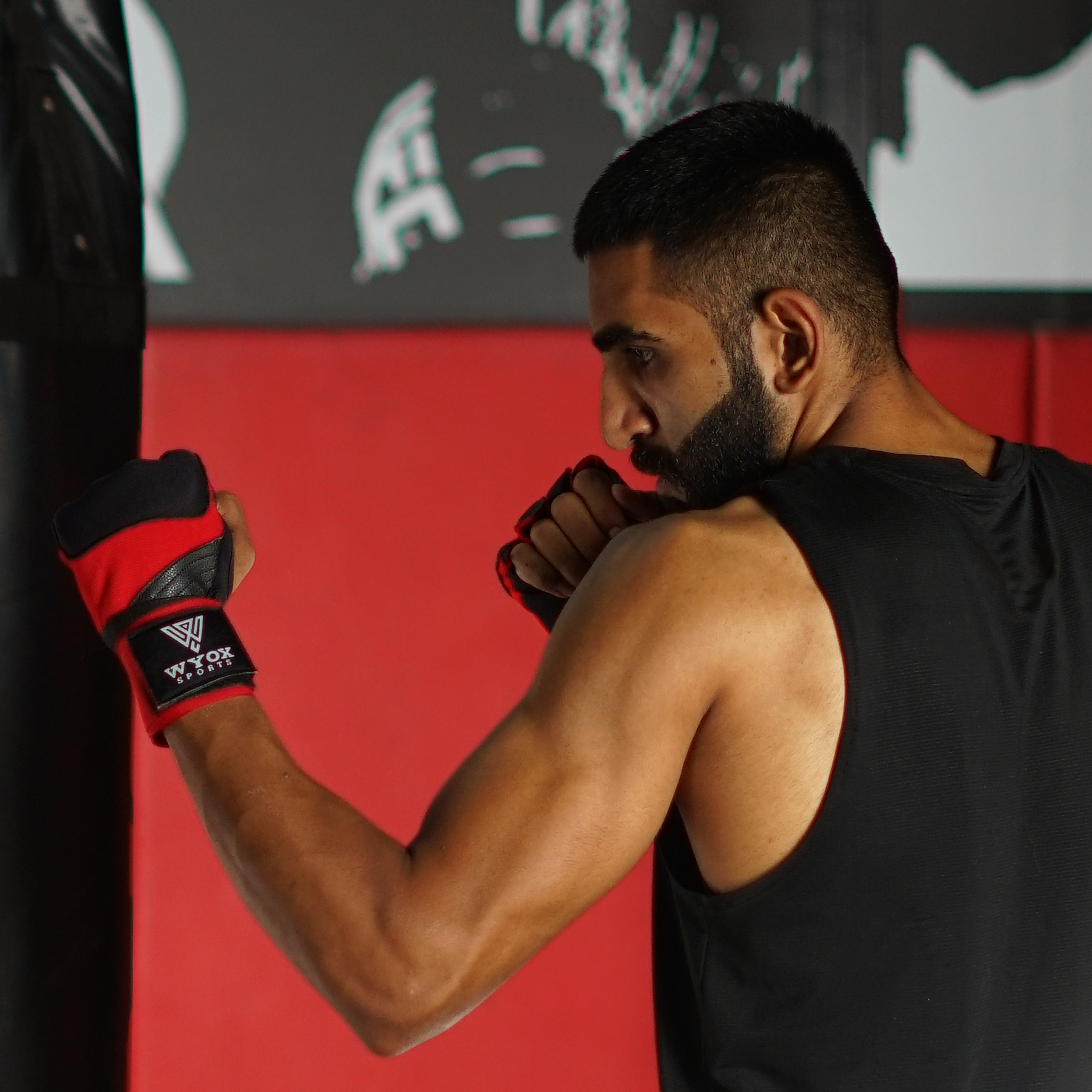Quick Red Hand wraps Neoprene