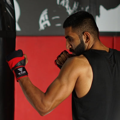 Quick Red Hand wraps Neoprene