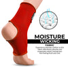 Red Ankle Compression Brace