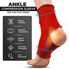 Red Ankle Compression Brace