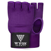 Black Boxing Gloves + Purple IGGH Bundle