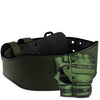 Army Green MMA Gloves + Gym Belt Bundle