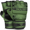 Army Green MMA Gloves + Gym Belt Bundle