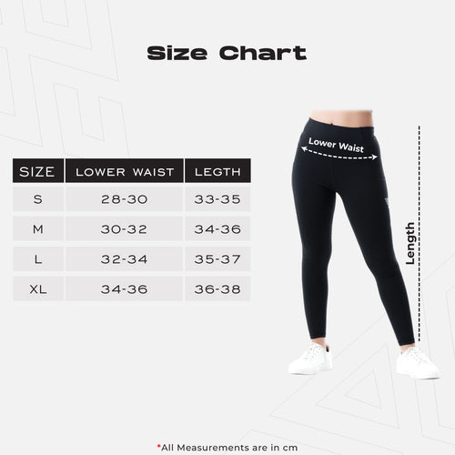 Yoga-Pants size chart