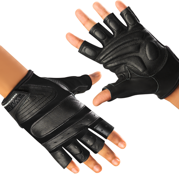 leather weight lifting glove